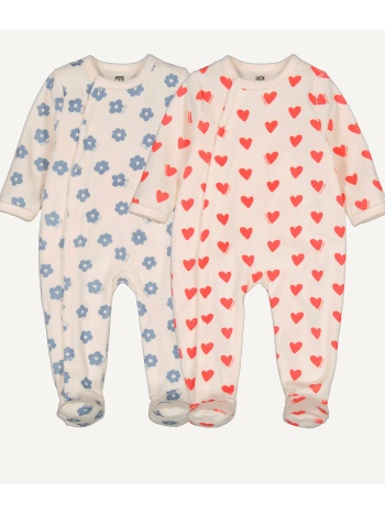 σετ 2 πιτζαμάκια από βελούδο