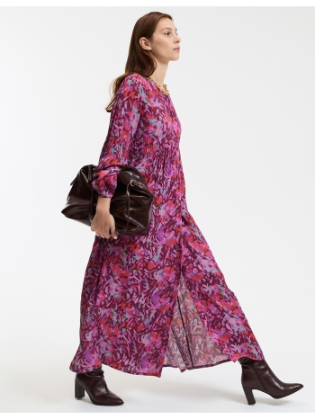 μακρύ φόρεμα με λουλουδάτο σχέδιο