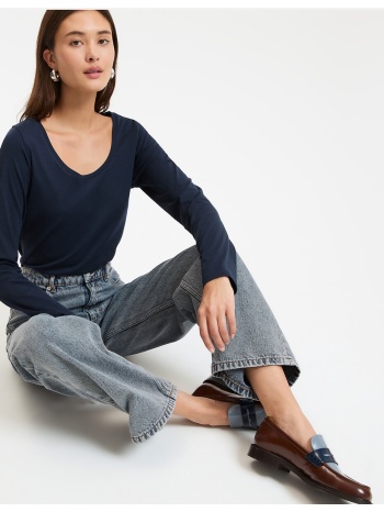 t-shirt από οργανικό βαμβάκι με μακριά μανίκια