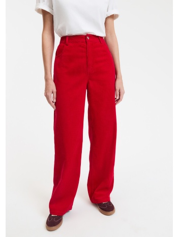 τζιν φαρδύ από κοτλέ ύφασμα