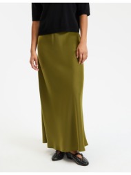 maxi φούστα σατέν