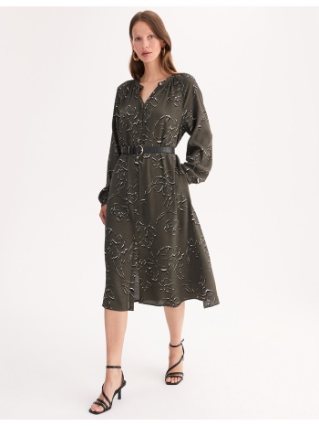 ίσιο φόρεμα με φλοράλ σχέδιο