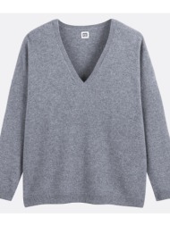 πουλόβερ από λεπτή πλέξη κασμίρι