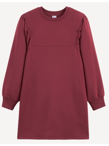 φόρεμα φούτερ με μακριά μανίκια