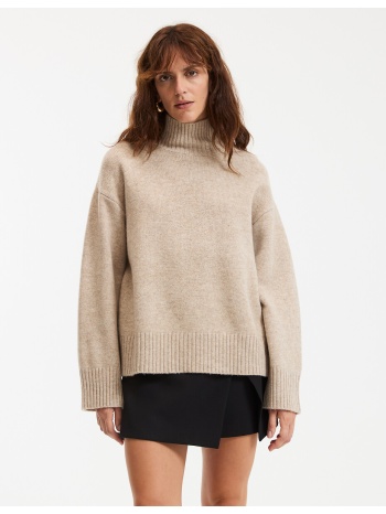 μαλλινό πουλόβερ col roule