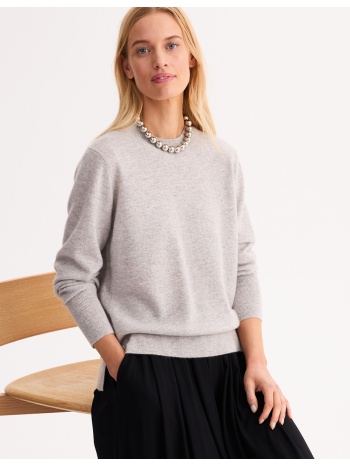 πουλόβερ από κασμίρι με λεπτή πλέξη