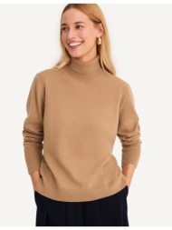 πουλόβερ από κασμίρι με λαιμό ζιβάγκο