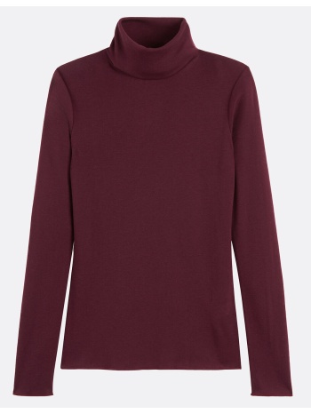 μπλούζα με μακρύ μανίκι και ζιβάγκο από μείγμα lyocell