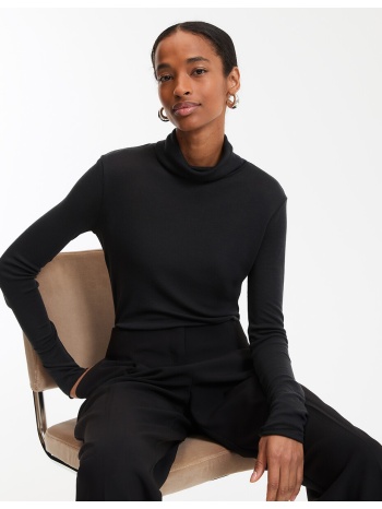 μπλούζα με μακρύ μανίκι και ζιβάγκο από μείγμα lyocell