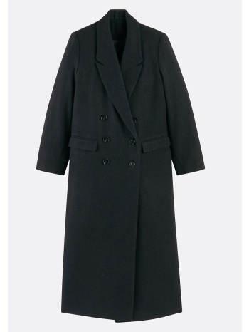 μακρύ μάξι παλτό με κουμπιά