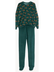 βελουτέ πιτζάμα με ...