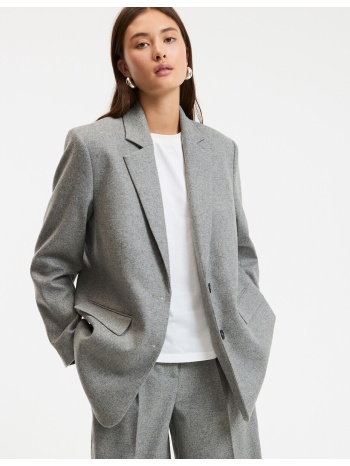 oversized σακάκι με 50% μαλλί