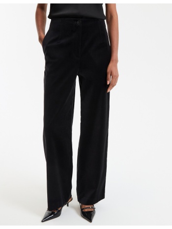 φαρδύ παντελόνι από απαλό βελούδο