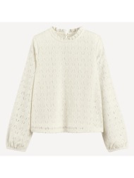 διάτρητο μπλουζάκι με ...