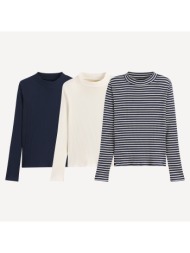 σετ 3 ζιβάγκο μπλούζες