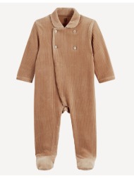 ολόσωμη πιτζάμα από κοτλέ βελούδο