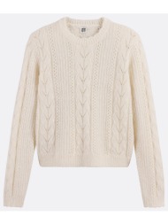 πουλόβερ με διάτρητο σχέδιο