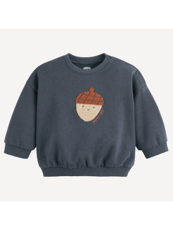 φούτερ με κουμπώματα