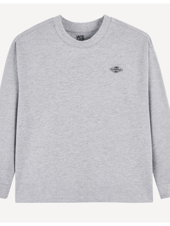 μακρυμάνικο μπλουζάκι με στάμπα