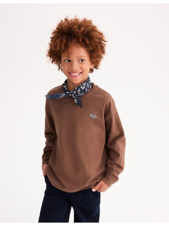 μακρυμάνικο μπλουζάκι με στάμπα