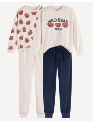 σετ 2 βελουτέ πιτζάμες ...