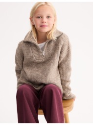 χοντρό πλεκτό με όρθιο ...