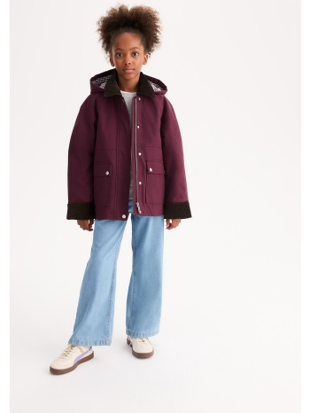 παλτό με κουκούλα