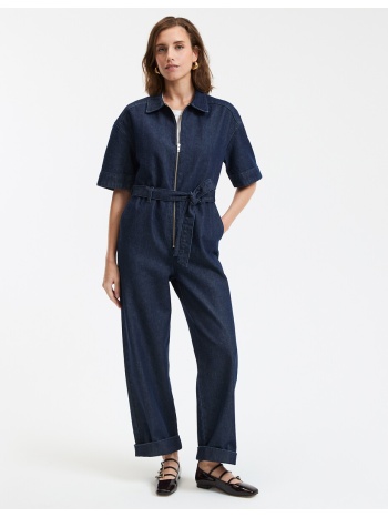 μακριά ολόσωμη φόρμα από τζιν