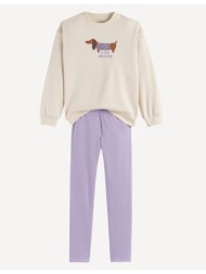 πιτζάμα φούτερ με σχέδιο ...