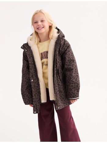 πάρκα 2 σε 1 με κουκούλα