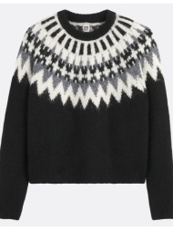 πουλόβερ με στρογγυλή ...