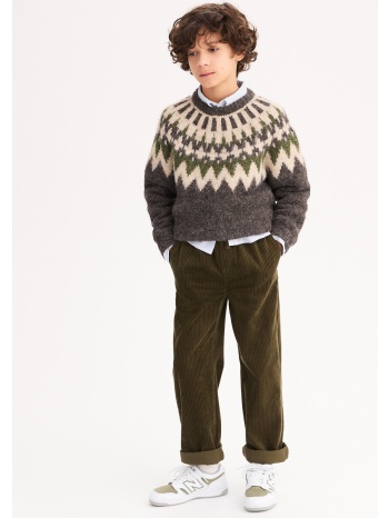 ίσιο παντελόνι από κοτλέ