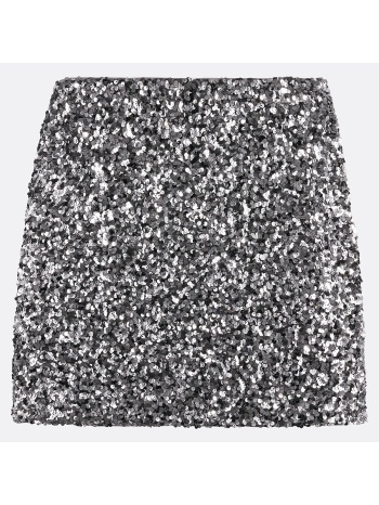 ίσια και κοντή φούστα με παγιέτες