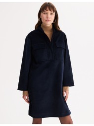 midi ίσιο φόρεμα με ...