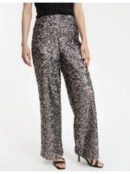 παντελόνι καμπάνα με πούλιες