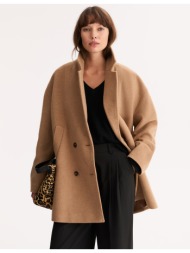 κοντό παλτό με κουμπιά