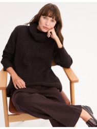 πουλόβερ με στρογγυλή λαιμόκοψη