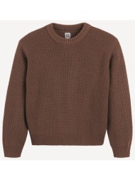 πουλόβερ με στρογγυλή ...