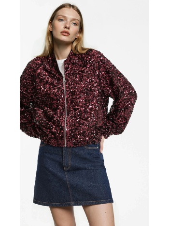 κοντό σακάκι με παγιέτες