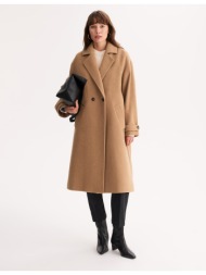 μακρύ παλτό με κουμπιά