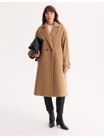 μακρύ παλτό με κουμπιά σε προσφορά