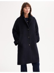 μακρύ παλτό από μείγμα ...