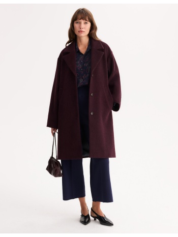 μακρύ παλτό από μείγμα μαλλιού