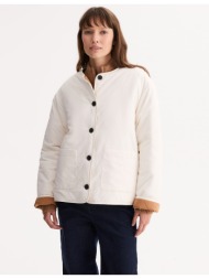 κοντό μπουφάν με κουμπιά