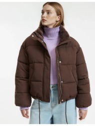 κοντό μπουφάν με φερμουάρ για βαθύ χειμώνα