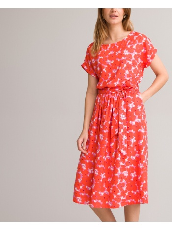 μίντι εβαζέ φόρεμα με φλοράλ μοτίβο σε προσφορά