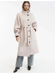 μακρύ παλτό με κουμπιά