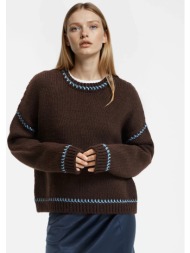 πουλόβερ με στρογγυλή ...