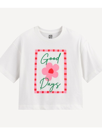 μπλουζάκι με στρογγυλή λαιμόκοψη