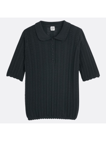 πλεκτό πόλο με λεπτή πλέξη